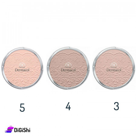 بودرة مضغوطة Dermacol Compact Powder