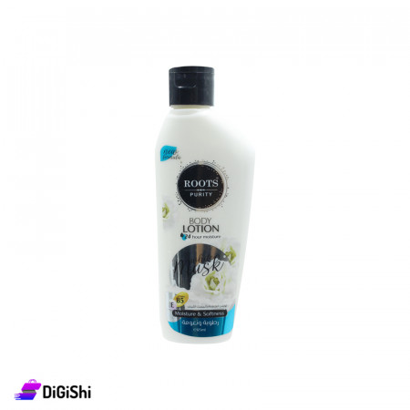 ROOTS Moisturizing Body Lotion with White Musk Scent