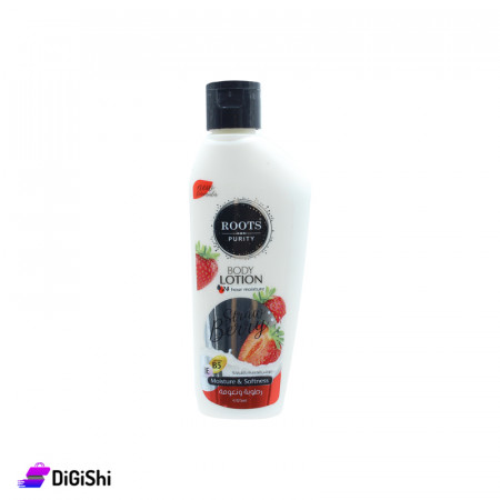 ROOTS Moisturizing Body Lotion with Strawberries Scent