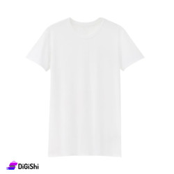Al Samah Cotton Undershirt Half Sleeves for Men O Neck-