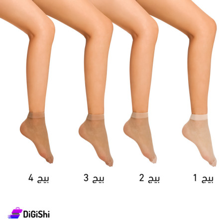 زوجين سوكيت شيفون نسائي السماح