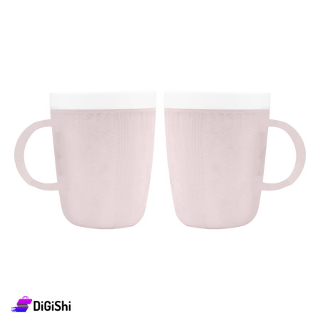 A pair of Plastic Cups SUPER STAR - Beige