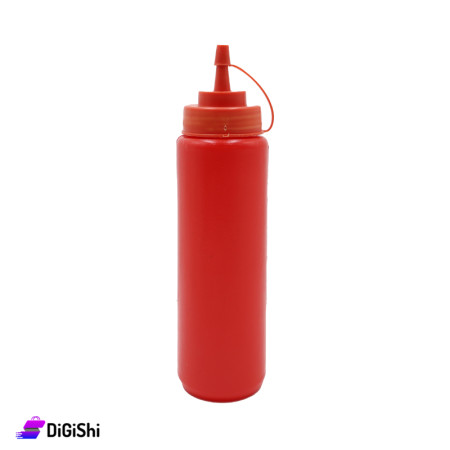 SUPER STAR Plastic Squeeze Sauce Bottle Big Size - Red