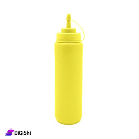 SUPER STAR Plastic Squeeze Sauce Bottle Big Size - Yellow