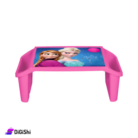 SUPER STAR Frozen Kids Study Table - Fuchsia