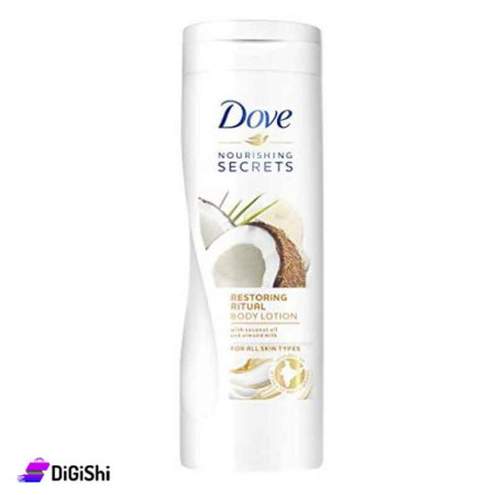 Dove Moisturizing Body Lotion with Coconut Extract and Almond Milk