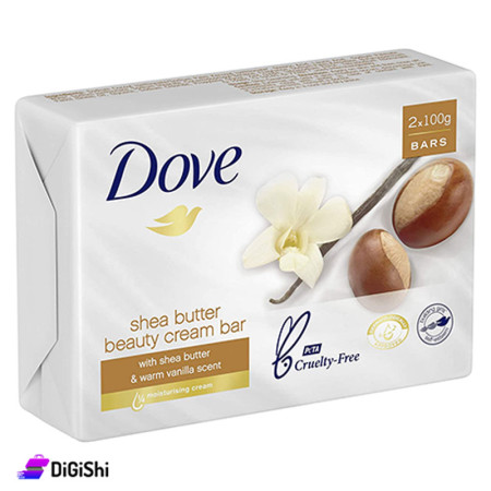 صابون مرطب بخلاصة زبدة الشيا Dove Beauty Cream Bar