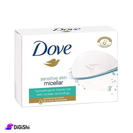 Dove Hypoallergenic Beauty Bar Sensitive Skin Moisturizing Soap With Micellar Water