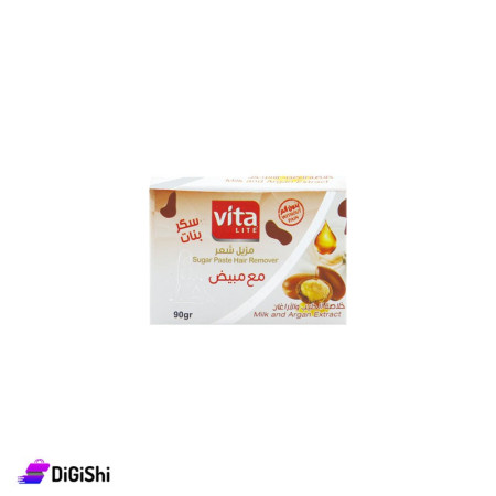 سكر مزيل شعر بخلاصة الحليب والأرغان Vita Lite