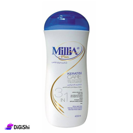 شامبو بالكرياتين 400مل Millia