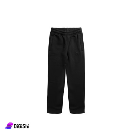 STARTER BOY'S Fleece Cotton Pants - Black