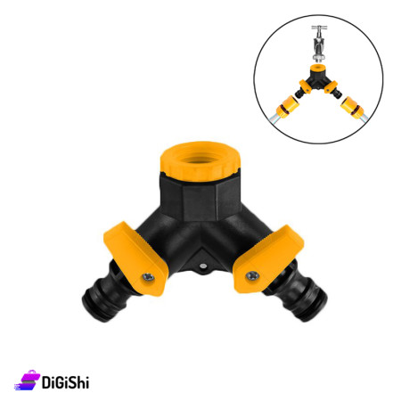 TOLSEN Y-SWITCH COUPLING WITH SWIVEL 0.5 Inch