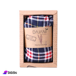 DAJANI Checked Eye Pillow for Relaxation