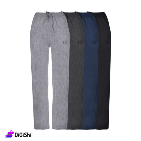 بنطال نسائي بوليستر STARTER - كحلي، أسود، رمادي، حديدي