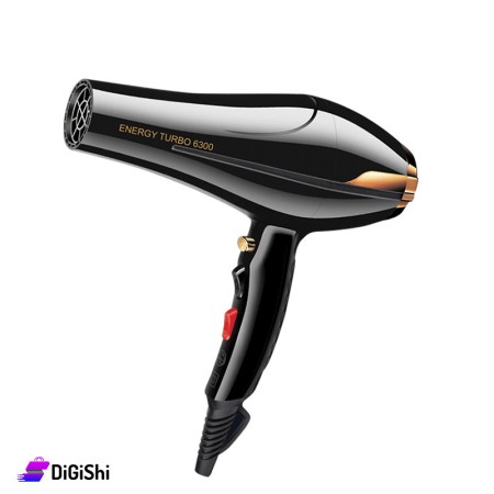 مجفف شعر ENERGY TURBO ENT 6300 - كبل 3 متر