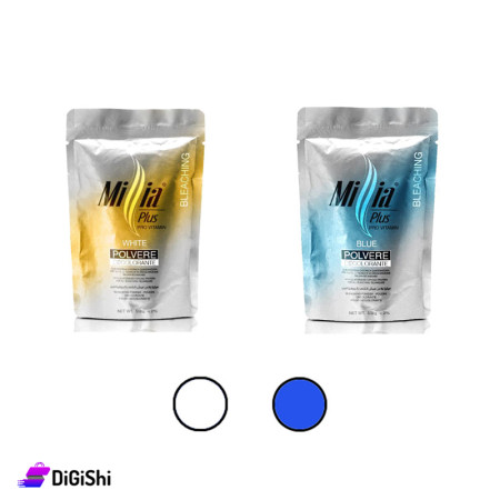 Millia Hair Bleach Powder - Yellow & Blue