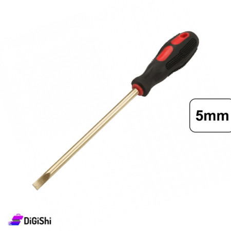 TOLSEN NON SPARKING Slotted SCREWDRIVER 5mm