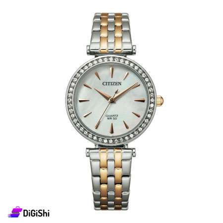 Citizen Quartz Women's Wrist Watch ER0216-59D - Silver