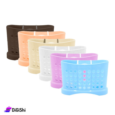 SUPER STAR Plastic Spoon Holder Rectangular Shape