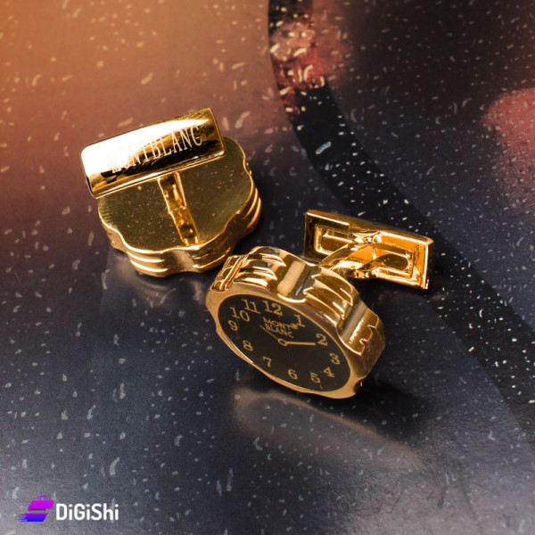 Men's MONTBLANC Golden Cufflinks