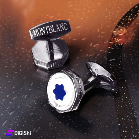 Men's MONTBLANC Silver Cufflinks Model 5