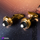 Men's MONTBLANC Golden Cufflinks