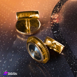 Men's HERMES Golden Cufflinks