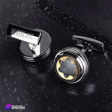 أزرار أكمام فضية MONTBLANC موديل 3