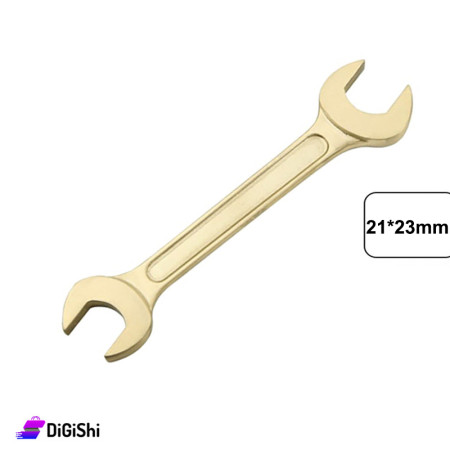 TOLSEN NON SPARKING DOUBLE OPEN ENDED SPANNER 23*21mm