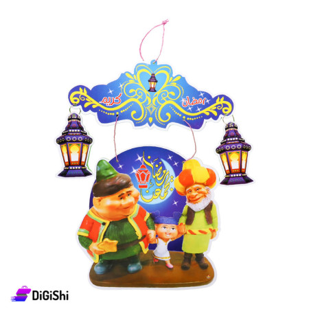 Fananees the Selfie Old Man and the Beloved Fat Character Decoration