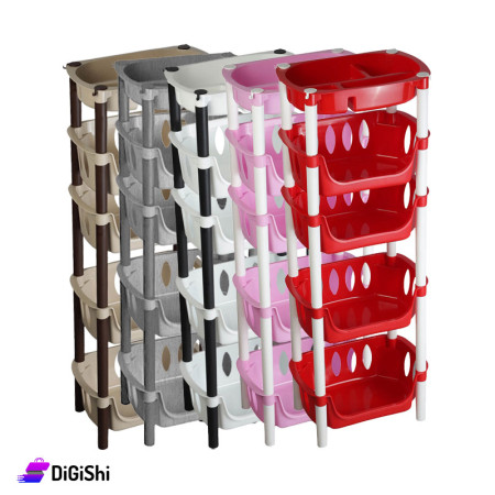 Homy Plast Quadruple Vegetable Basket