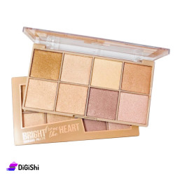 هايلايتر وجه بودرة Ruby Rose Bright From The Heart HB-7516/D