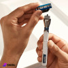 مجموعة رؤوس شفرات حلاقة رجالية Gillette Mach3 Turbo 3D مجموعة رؤوس شفرات حلاقة رجالية Gillette Mach3 Turbo 3D