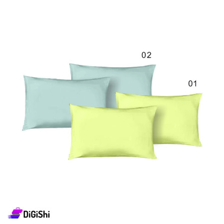ALHOUDA Pairs of Pillow Cover - Shades of Green