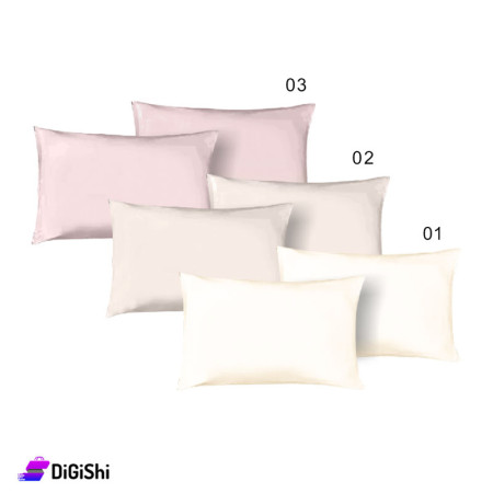 ALHOUDA Pairs of Pillow Cover - Shades of Nude