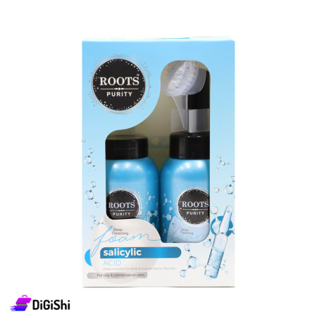 غسول وجه رغوي بالسالسليك أسيد ROOTS PURITY