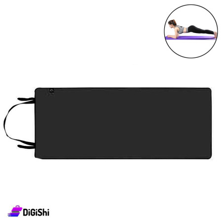 Fitness EVA Yoga Carpet 150 * 60 cm - Black