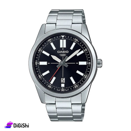 Casio Men's Wrist Watch MTP-VD02D-1EUDF - Silver