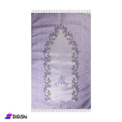 Floral Embroidery Prayer Rug