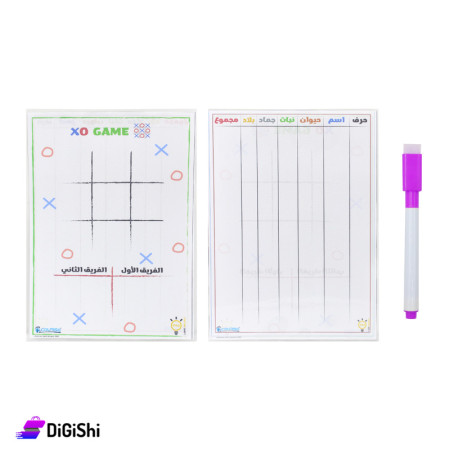 Flexible Transparent Plastic Entertainment Tablet Paper - Purple