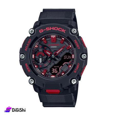 Casio Men's Wrist Watch GA-2200BNR-1ADR - Black