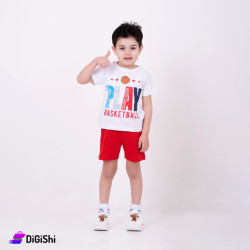 Play Basketball Boy's Cotton pajama