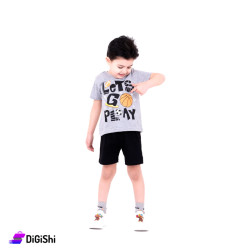 Lets Go Boy's Cotton pajama