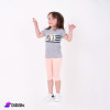 Girls' striped cotton pajama