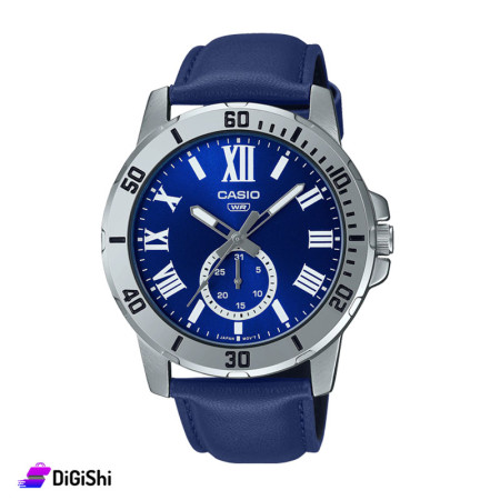 Casio Men's Wrist Watch MTP-VD200L-2BUDF - Indigo