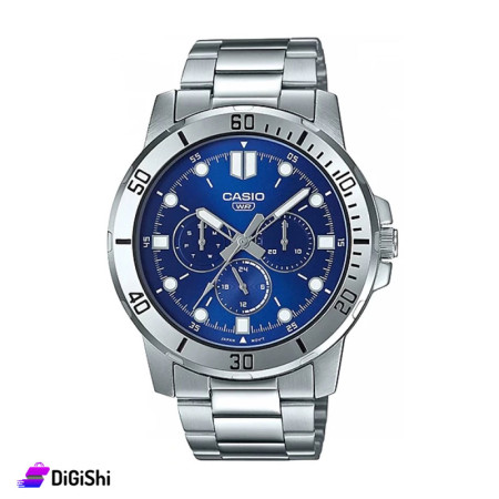 Casio Men's Wrist Watch MTP-VD300D-2EUDF - Silver