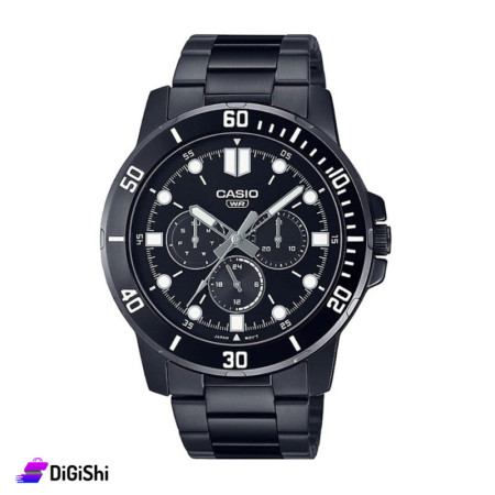 Casio Men's Wrist Watch MTP-VD300B-1EUDF - Black