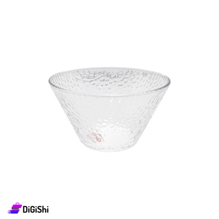 V-shaped Glass Bowl
