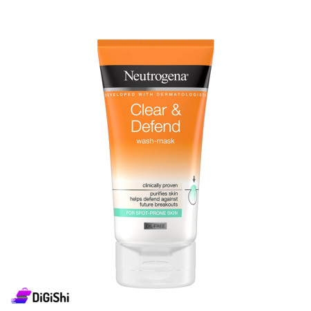 ماسك غسول للوجه NEUTROGENA Clear & Defend
