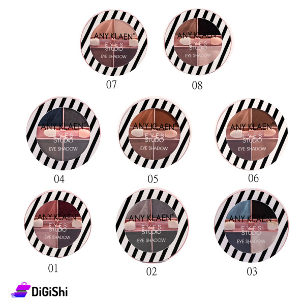 ظل عيون مدمج 4ألوان ANY KLAEN Eyes Studio